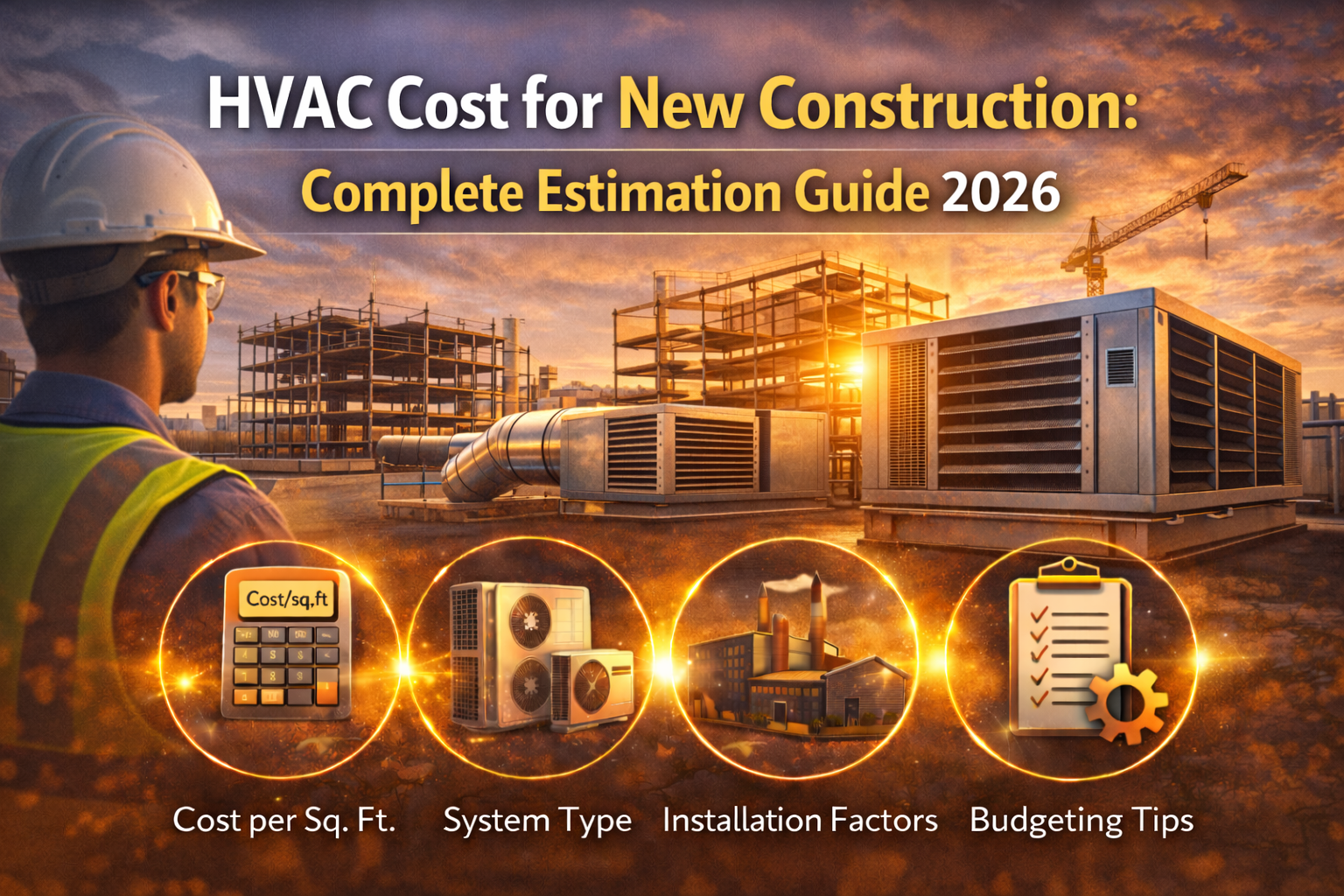 Estimate the Cost of HVAC System for New Construction