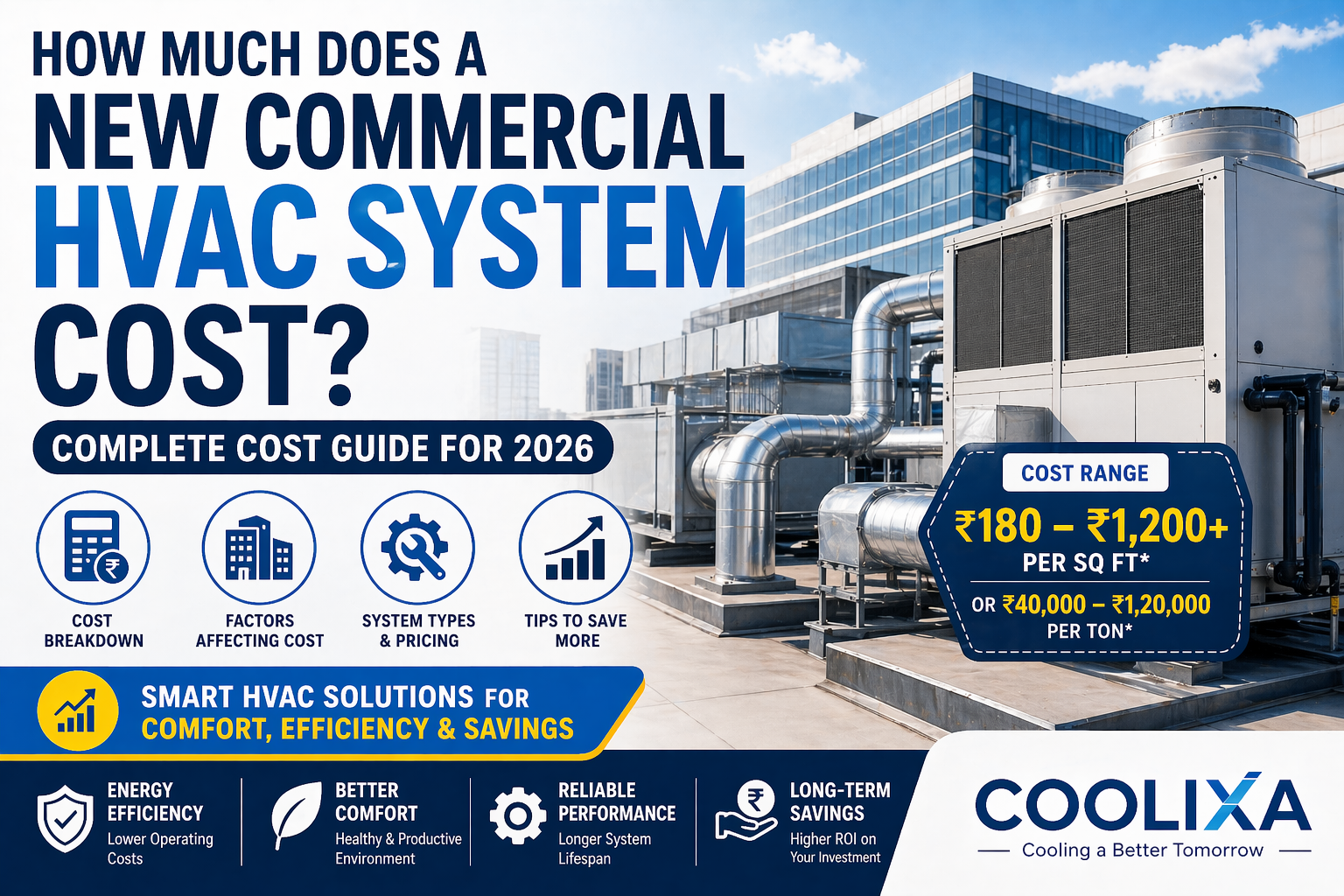 How Much Does A New Commercial HVAC System Cost?